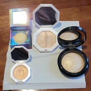 Fenty, Urban Decay, and Clio Highlighters
